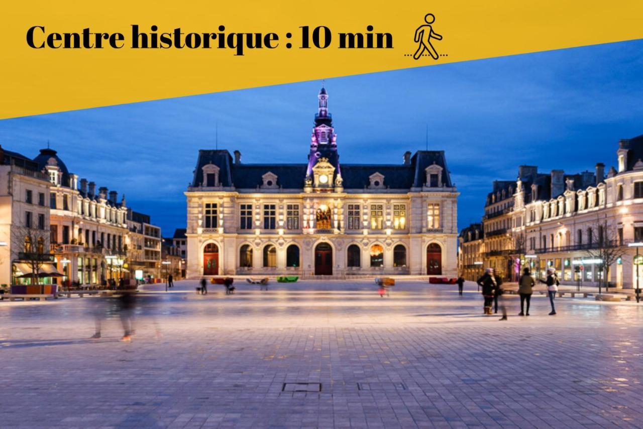 Le Cosy By Goodbnb - Proche Gare - 15Min Futuroscope Poitiers Eksteriør billede