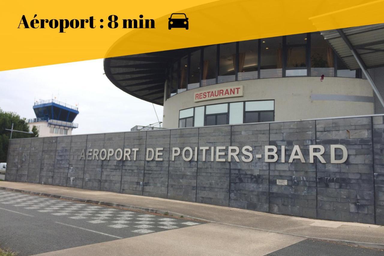 Le Cosy By Goodbnb - Proche Gare - 15Min Futuroscope Poitiers Eksteriør billede